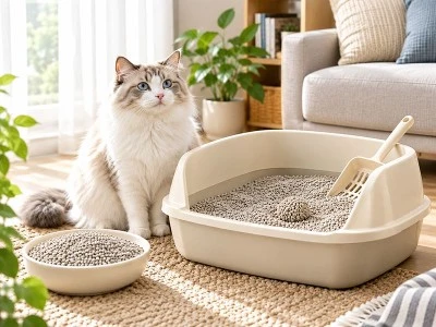 Aglomerando maca de gato